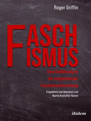 cover image of Faschismus